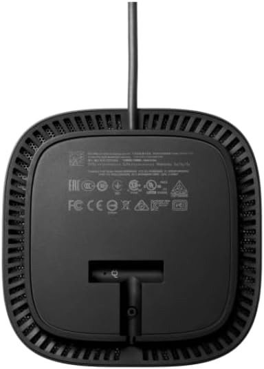 HP HSN-IX02 Docking Station for Laptop Dual Monitor and Charging Bundle-HP USB-C G5 Dock 5TW10UT#ABA with 120W AC Adapter, HDMI Cable, USB-C Cable, Fiber Cloth, Cable Ties