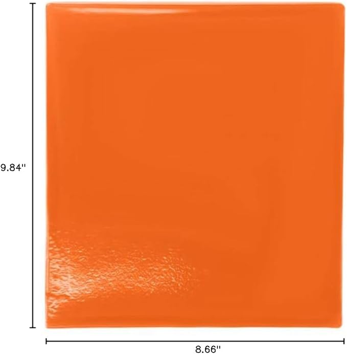 Motorcycle Seat Gel Pad Driver Passenger Seat Cushion Shock Absorption Mat Reduce Fatigue Comfortable Soft Pad DIY Seat Pad Cooling Cushion Motorcycle Seat Foam Orange25 x 22 x 1cm