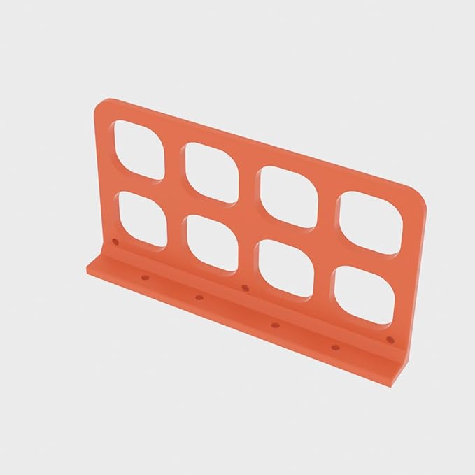 40PCS Cable Chase,Wire Bracket,Cable Support Bracket,Cable Box,for Wire and Cable Management Devices,Orange