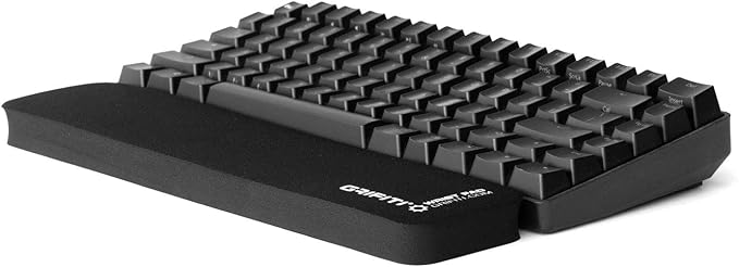 GRIFITI Fat Wrist Pad 17" x 2.75" x 0.75" Inches Wrists Rest for Standard Computer Keyboards Ergonomic Hand Pads Support Full Length Carpal Tunnel Resting Keyboard Rests Typing & Gaming Accessories