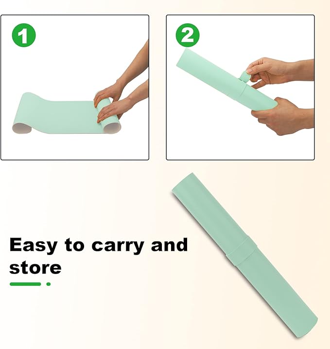 Large Leather Desk Pad Protector 27.5"x13.7",Non-Slip Durable Office Desk Mat for Writing, Computer, Laptop, Mouse Pad & Desktop Use,Desk Protector Mat,Aqua Green