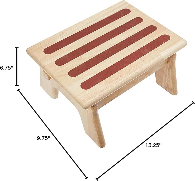 My Brest Friend Nursing Stool Adjustable for Comfort, Wood