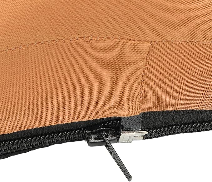 Donut Pillow, Breathable Latex Seat Cushion, Comfortable for Office, Home, Vehicles, Improve Sitting Posture with Pressure Reduce (Orange)