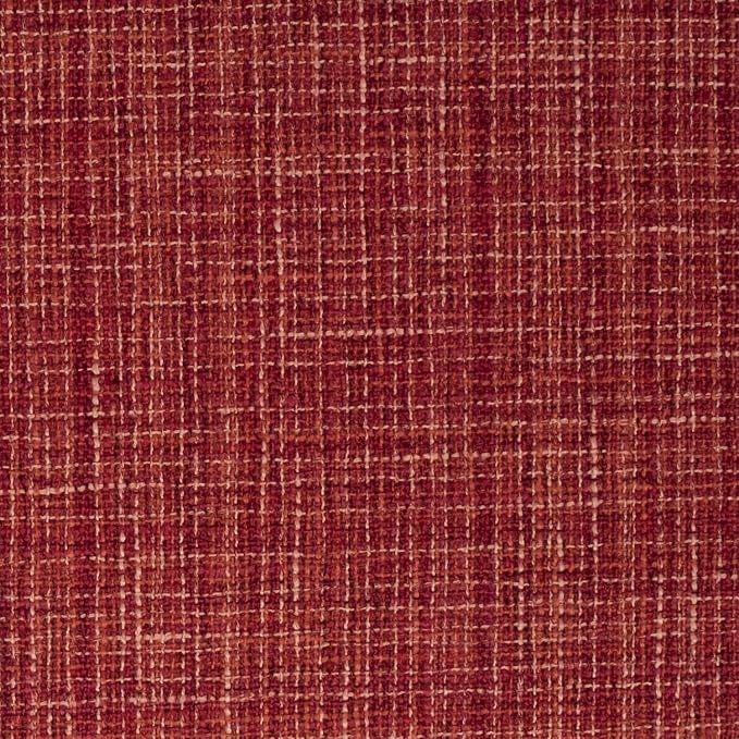 Sweet Home Collection Chair Cushion Memory Foam Pads with Ties Honeycomb Pattern Slip Non Skid Rubber Back Rounded Square 16" x 16" Seat Cover, 6 Pack, Aria Burgundy