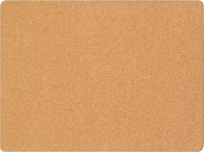 Set of 4 Cork Backed Placemat, Kitchen and Dining Table Decoration Design Hard Placemat 12" x 16" (Rooster)