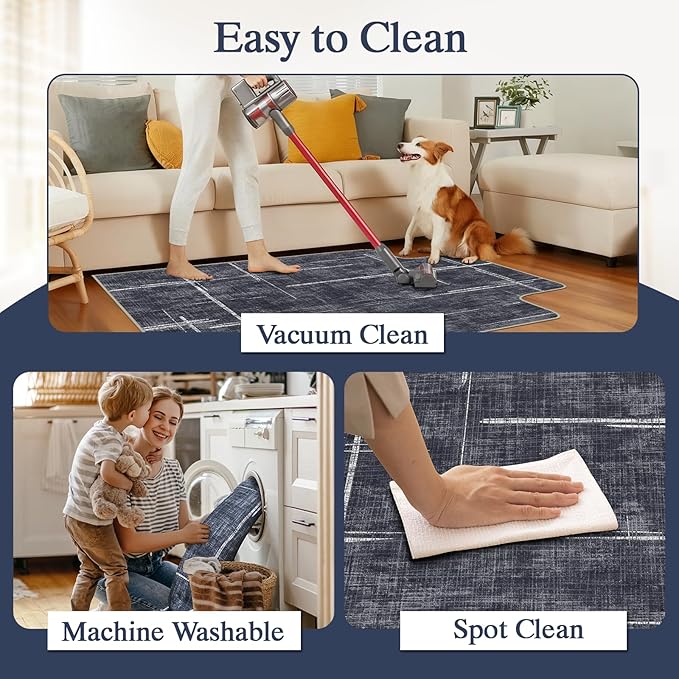 Office Chair Mat for Hardwood Floor & Tile Floor,48"X 60" Heavy Duty Desk Chair Mat for Hard Floors, Under Desk Rug for Rolling Computer Chair,Anti Slip,Low Pile Carpet Protector-Convex
