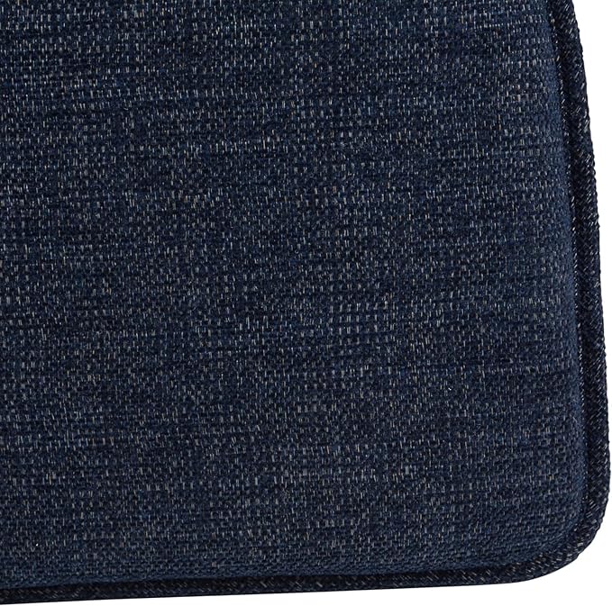 Klear Vu Raindrop The Gripper Non Slip Chair Cushions, Soft & Comfortable Seat Pad, Sitting Pillow for Kitchen, Dining or Office, 6 Count (Pack of 1), Blue