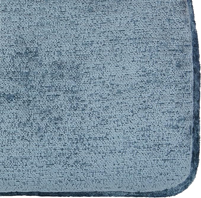 Klear Vu Raindrop The Gripper Non Slip Chair Cushions, Soft & Comfortable Seat Pad, Sitting Pillow for Kitchen, Dining or Office, 2 Count (Pack of 1), Pool Blue