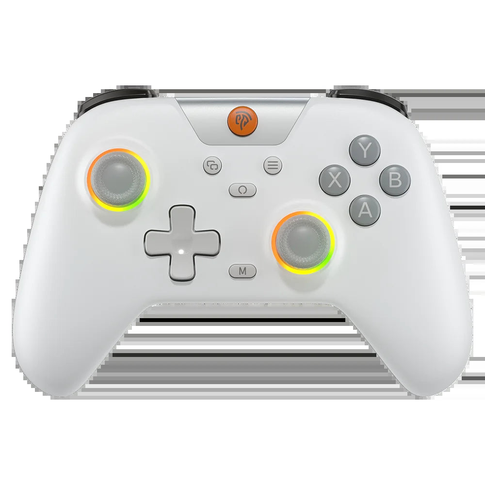 Easysmx X05 Wireless Gamepad Bluetooth Gaming Controller Compatible with Pc/Phone/Switch/ Steam Gamer, RGB Light, Hall Effect