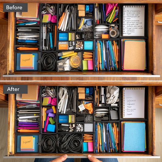 Desk Drawer Organization: Everything Has Its Place