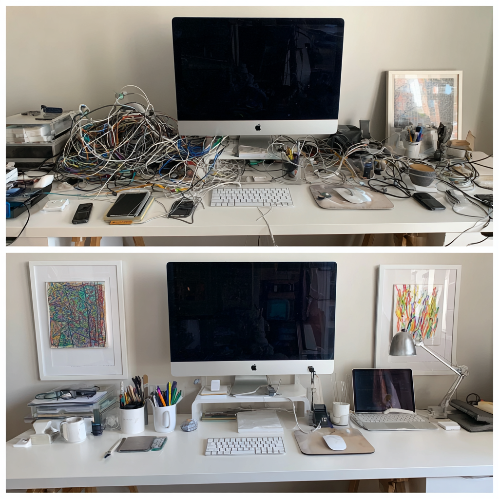 Messy Desk? Fix It in 10 Minutes