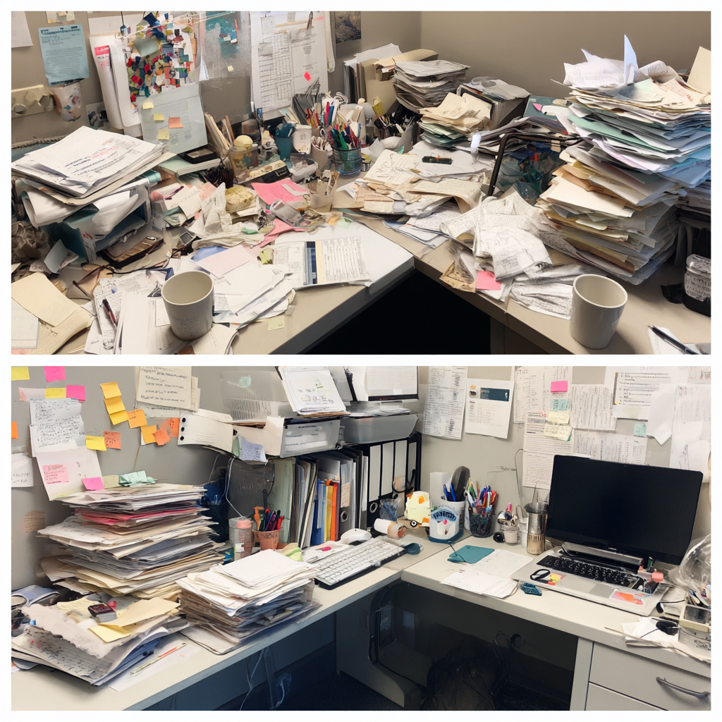 Your Cluttered Desk Is Stealing 2+ Hours of Your Productivity Every Single Day