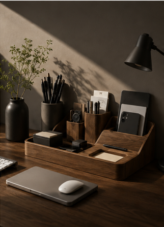 Desktop Storage Bins