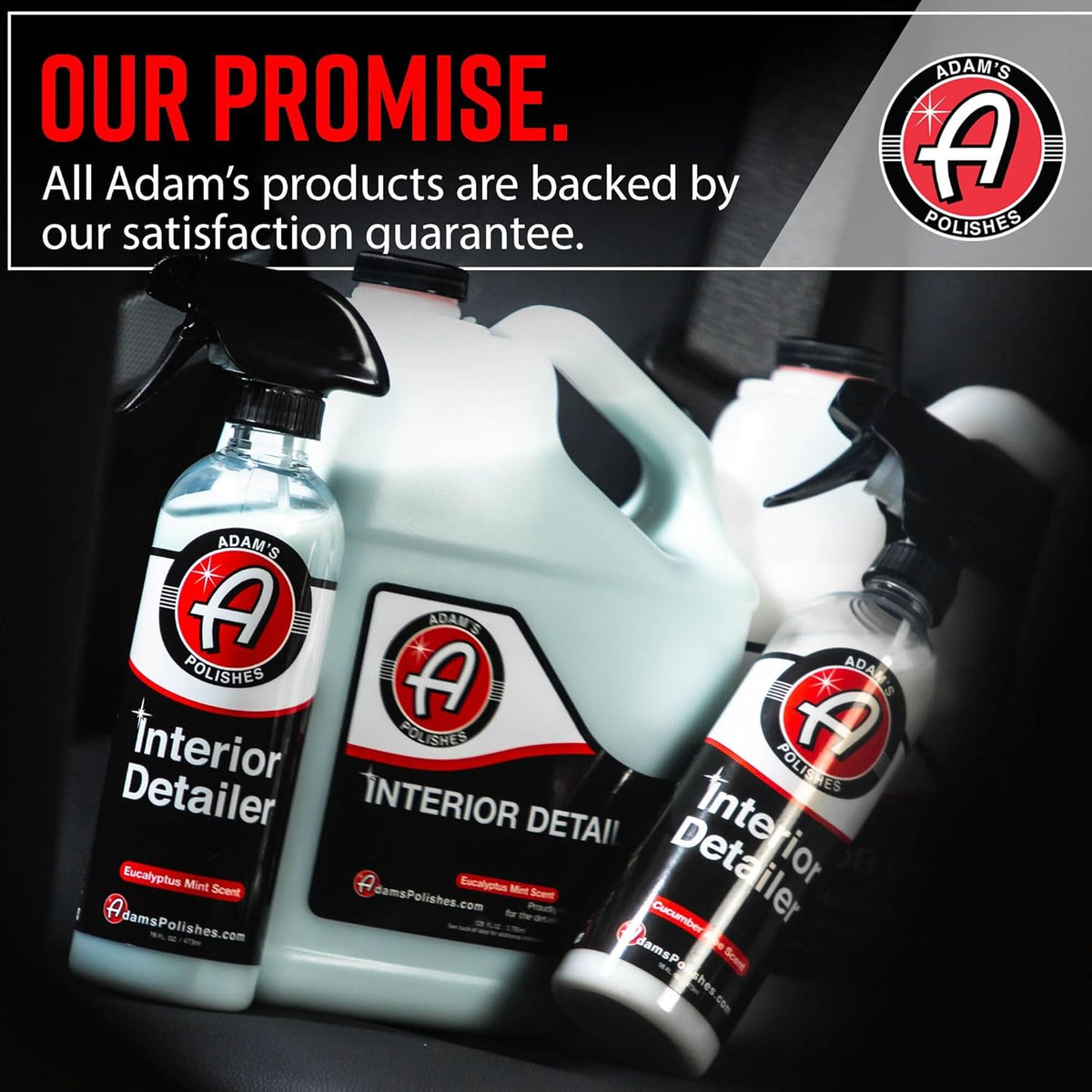 Interior Detailer 16Oz - Total Car Interior Cleaner, Protectant & Dressing, All Purpose Cleaner & Leather Conditioner, Vinyl, Dashboard, Screen, Seat Cleaner & More