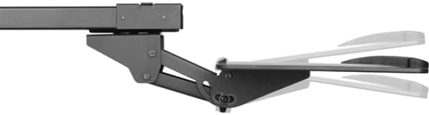 StarTech.com Under Desk-Mount Keyboard Tray - 26.4” Wide - Adjustable - Ergonomic Slide-Out Keyboard Shelf with Tilt and Swivel (KBTRAYADJ), Black