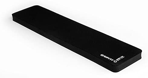 Grifiti Fat Wrist Pad 17 in Black is a 4 Inch Wide Wrist Rest for Standard Keyboards and Mechanical Keyboards New Materials