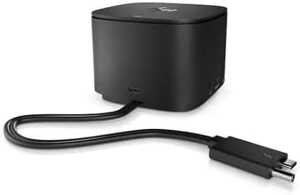 HP Thunderbolt Dock 230W G2 with Combo Cable 3TR87UT 3TR87UT#ABA 3TR87UTR Docking Station and Charging Bundle w/ 230W Power Supply, HDMI Cable, USB-C Cable, 4K DisplayPort to HDMI Adapter