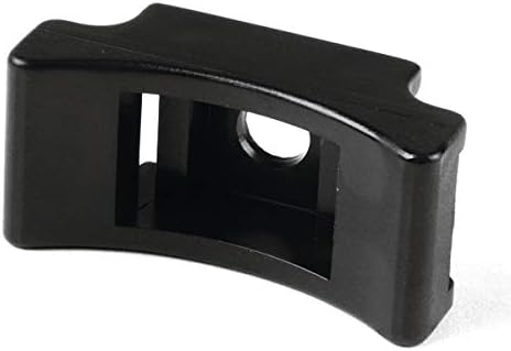 HellermannTyton 151-27202 Mounting Cradle for Cable Tie Series T50-T250 Max Bun Dia 3" Length 1.6" PA66, Black 100/pkg
