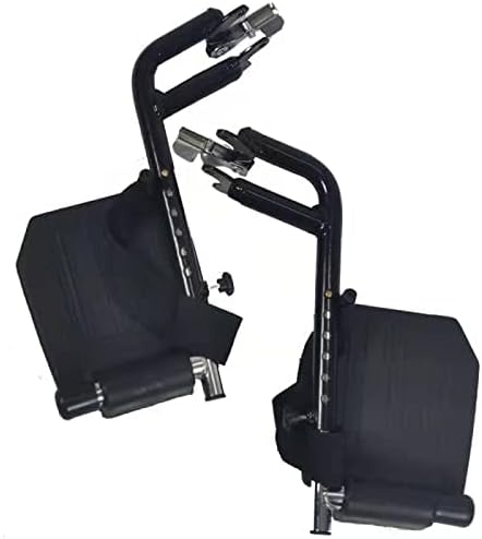 Wheelchair Elevating Legrests ，Composite Footplates Non-Padded Calf Supports,for Standard Wheelchairs,1 Pair