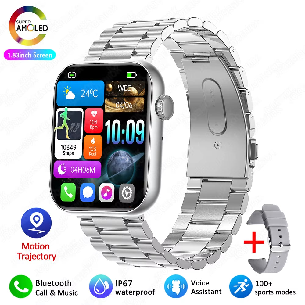 New Smart Watch for Women Full Touch Screen Bluetooth Call Waterproof Watches Sport Fitness Tracker Smartwatch Lady Reloj Mujer