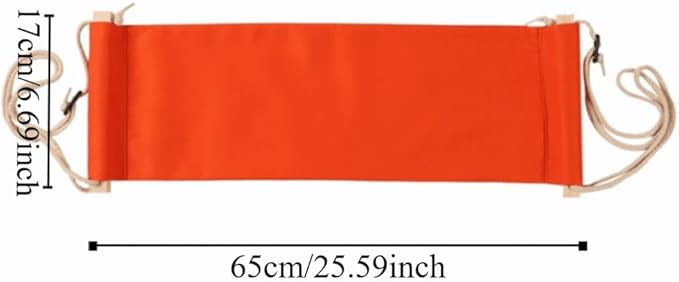 Foldable Footrest for Desk - Adjustable Under Desk Hammock with Breathable Fabric for Office Chair & Airplane Travel