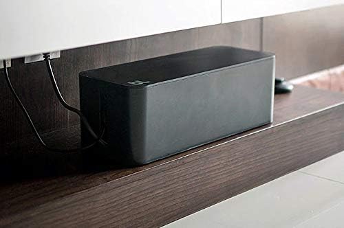 Bluelounge CableBox Cable and Cord Management System - (Black) - Pack of 2
