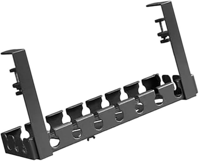 Extendable Desk Mount Cable Tray Mild Steel Mess Complimentary Storage Answer for Office Home No Drill Cord Management Space Saving Wire Organizers