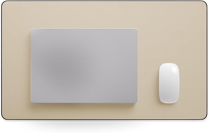 Jotsome Leather Desk Pad Mat, Non-Slip Desk Blotter Pad - Desk Protector for Office, Home, Laptop, and Desktop