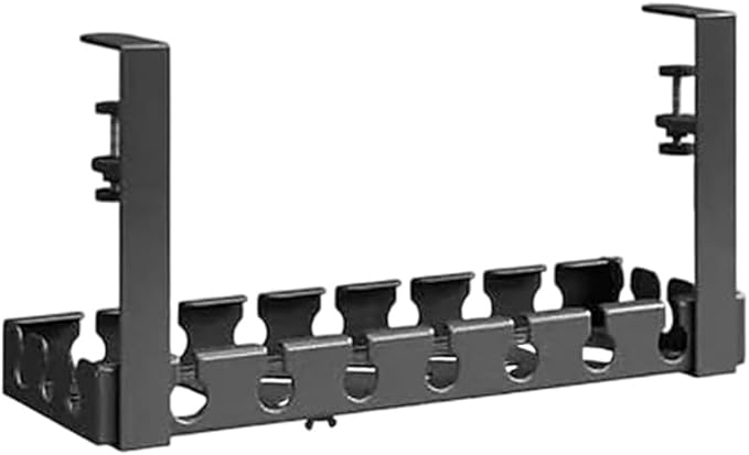 Modifiable Length Wire Organization Tray Under Desk Mount Space Saving Shih Tzus Multiple Devices Not Drill Cord Management Space Saving Wire Organizers