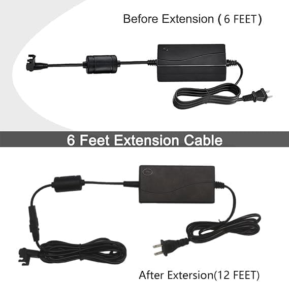 29V AC DC Power Adapter 2-Pin for VersaDesk Ultralite VUL3624 36" Electric Height-Adjustable Standing Converter Sit to Stand Desktop Riser Versa Desk Power Supply Cord Charger