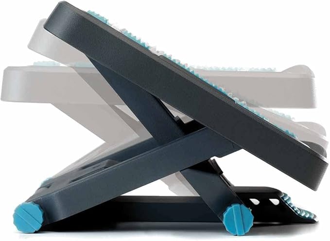 Fellowes Energizer Foot Support (8068001), Blue, Charcoal, Grey