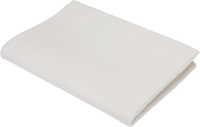 MEGREZ Chinese Calligraphy Drawing Felt Mat, Sumi Xuan Paper Painting Felt Desk Pad for Chinese Calligraphy Writing Japanese Drawing, White, 27.5 x 39.4 inch (70 x 100cm)