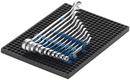 Organizer Genie ® - One Green Slim Pegboard to organize your Sockets, Wrenches, Pliers, Screwdrivers, Bits and All Other Tools