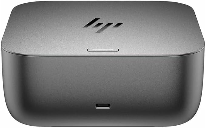 HP 100W G6 Thunderbolt 4 Dock Port Replicator Bundle with DKZ Hub 9X472UT#ABA (Universal Thunderbolt/USB-C Docking Station, Data Transfers to Any Brand Laptop, Single Cable for Charging)