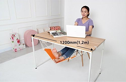 Home-organizer Tech Portable Adjustable Foot Hammock for Corner Desk Office Foot Rest Mini Under Desk Foot Rest Hammock for Home, Office, Airplane, Travel, Study and Relaxing (Dark Green)