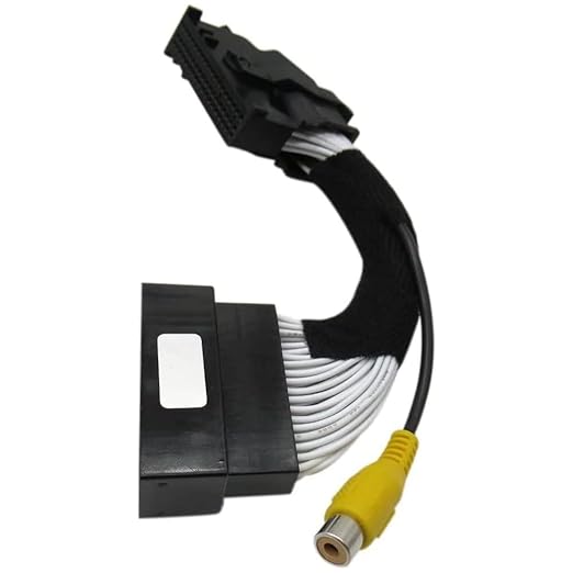 54PIN Aftermarket Rearview Backup Camera Video Harness Adapter Compatible with Ford & Lincoln Sync 2 & Sync 3 Converter Upgrade