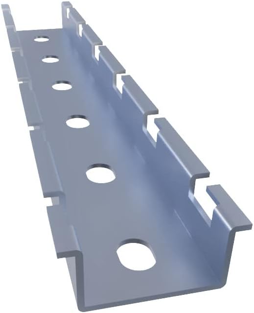 NavePoint Wire Mesh Cable Tray Ceiling Hanging Bar 12in Wide
