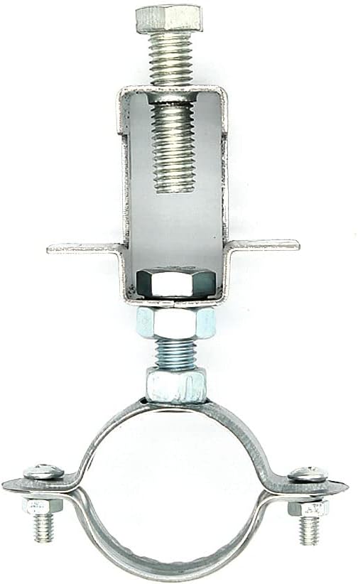 Conduit Hanger with Beam Clamp & Pipe Support Bracket (8 Pcs) - 1-1/4" (32mm) Cable Clamps for I-beam Installation