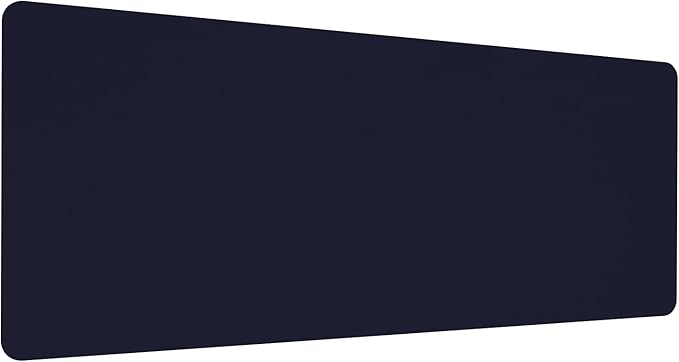 PATIKIL 28"x14" Desk Mat Protector, PVC Non-Slip Waterproof Mouse Pad Writing Mat for Office Home, Blue