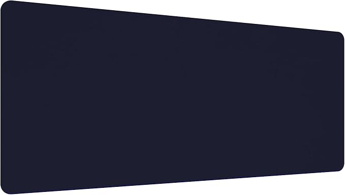 PATIKIL 24"x12" Desk Mat Protector, PVC Non-Slip Waterproof Mouse Pad Writing Mat for Office Home, Blue