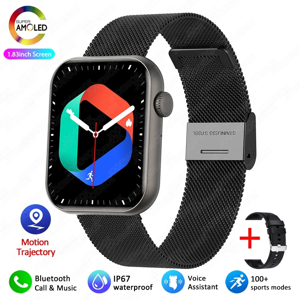 New Smart Watch for Women Full Touch Screen Bluetooth Call Waterproof Watches Sport Fitness Tracker Smartwatch Lady Reloj Mujer