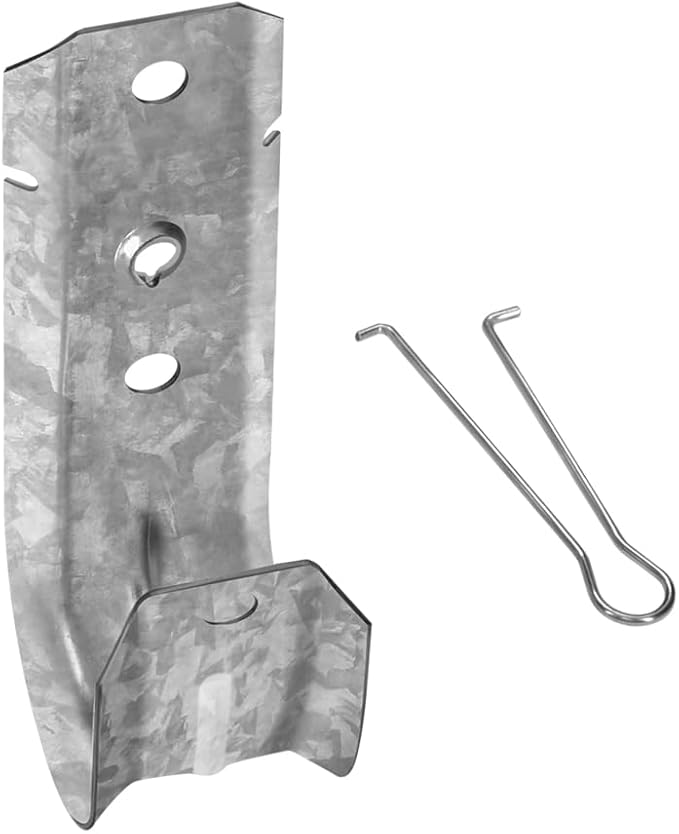 InstallerParts Cable Support Wall Mount J-Hook with Retaining Clip, 1-5/16", 50 Pcs