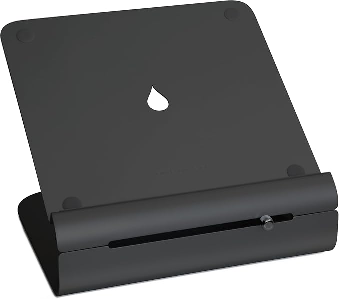 Rain Design iLevel2 Adjustable Height Laptop Stand (Patented) (Silver) (Black)