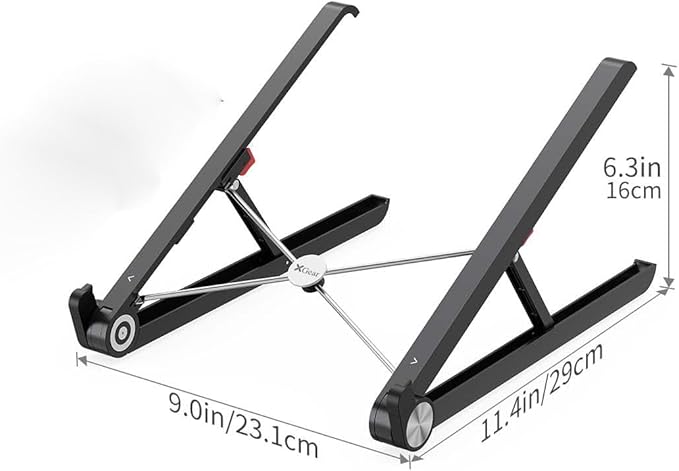 Portable Laptop Stand for Dell Alienware m17 m16 m15 m18 x17 x16 x15 x14 Area-51m 16 Aurora 14 15 16 17 18 inch Gaming Laptop for desk,Made of Reinforced Nylon, 304 Stainless Steel and Silicone