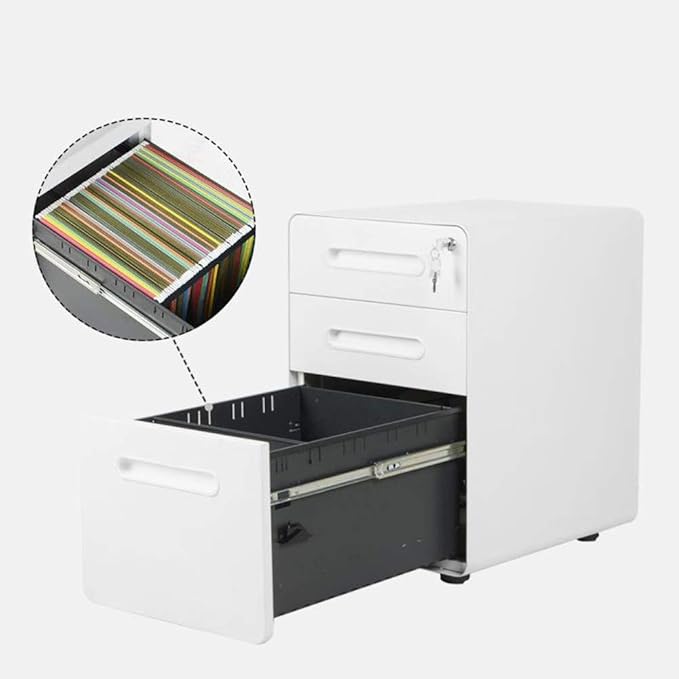 ApexDesk 60" Elite Height Adjustable Desk w/Cabinet Bundle (Light Oak Desk/White Cabinet)