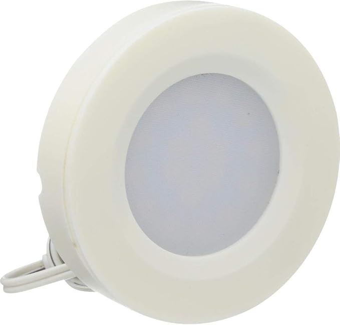 Westek LED33HBCC LED Under Cabinet Puck Light Starter Kit, 3-Pack