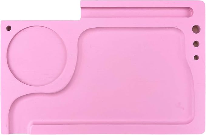 Smell Proof Stash Box with Lock & 5 Piece Accessory Kit – Pink Bamboo Organizer with Removable Tray – Large Odor Proof Storage Case for Home or Travel