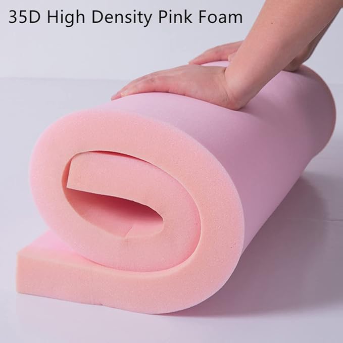 Indoor Chair Cushions Memory Foam Seat Cushion for Armchair, Non-Slip Pads Booster Comfort Pad Indoors Outdoors Car Office Sofa - Square (45x45x8cm,Blue)