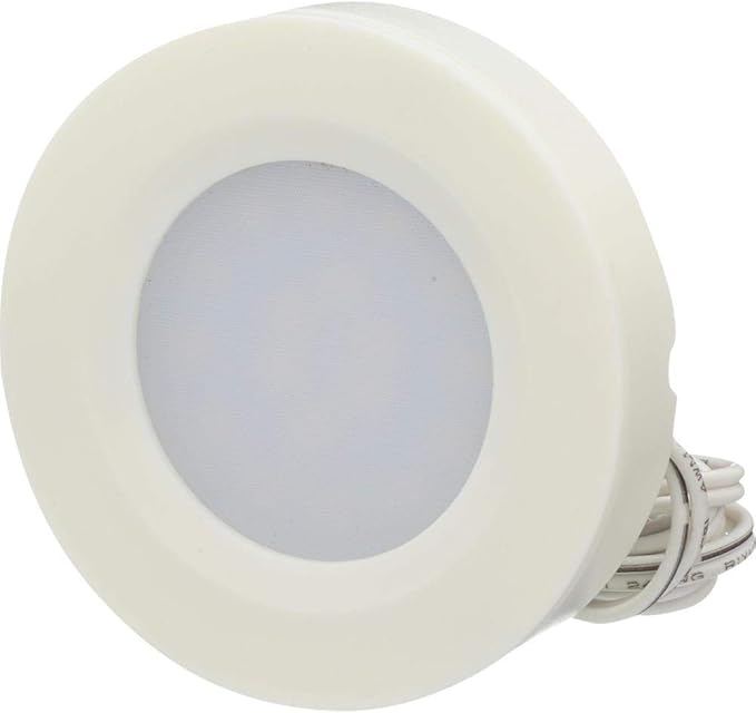 Westek LED33HBCC LED Under Cabinet Puck Light Starter Kit, 3-Pack