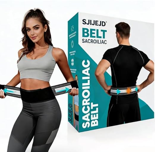 Back Brace for Lower Back Support Brace Pain Hip Sacroiliac Hip and Spine Pain - Breathable & Adjustable Light weight Lumbar Belt for Home Work and Exercise Suitable Women &men (Small)